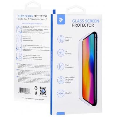 Скло захисне 2E для Samsung Galaxy A6+ 2.5D Black border Full Glue (2E-TGSG-GA6P-25D)