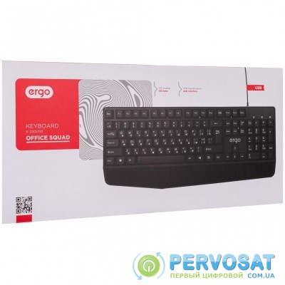 Клавиатура Ergo K-230 USB Black (K-230USB)