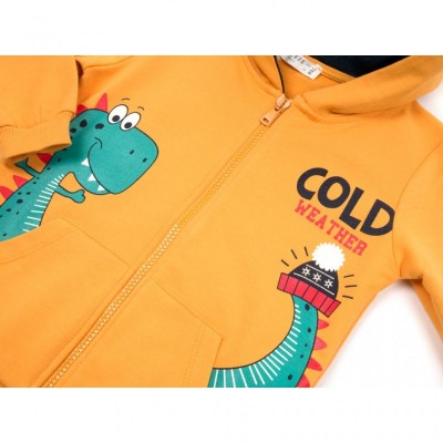 Спортивний костюм Breeze з динозавриком (13419-98B-yellow)