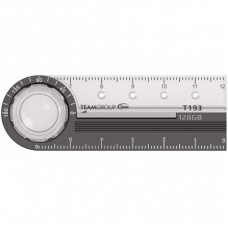 USB флеш накопичувач Team 128GB T193 Nickel Black USB 3.2 (TT193128GF01)