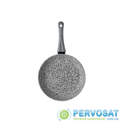 Сковорода Ardesto Alcor 28 см , сірий граніт, алюминий