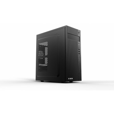 Корпус 2E ALFA (E185) MidT, 2xUSB2.0, 1xUSB3.0, сталь (бічна панель), без БЖ, чорний
