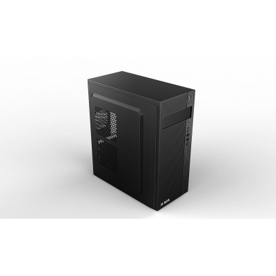 Корпус 2E ALFA (E185) MidT, 2xUSB2.0, 1xUSB3.0, сталь (бічна панель), без БЖ, чорний