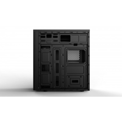 Корпус 2E ALFA (E185) MidT, 2xUSB2.0, 1xUSB3.0, сталь (бічна панель), без БЖ, чорний