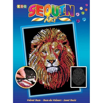 Набір для творчості Sequin Art BLUE Лев