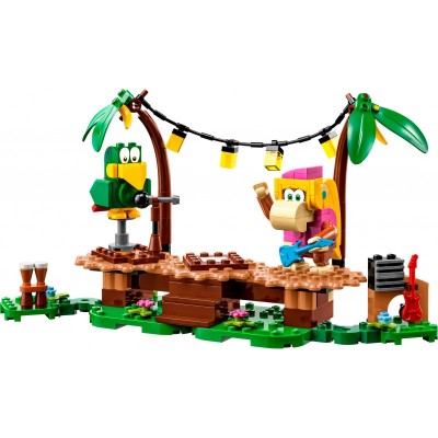 Конструктор LEGO Super Mario Імпровізація в джунглях Діксі Конґ. Додатковий набір