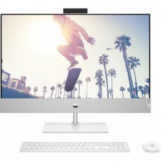 Комп'ютер персональний моноблок HP Pavilion 27" FHD IPS Touch, Intel i5-13400T, 16GB, F1TB, NVD3050-4, WiFi, кл+м, DOS, білий Комп'ютер персональний моноблок HP Pavilion 27" FHD IPS Touch, Intel i5-13400T, 16GB, F1TB, NVD3050-4, WiFi, кл+м, DOS, білий