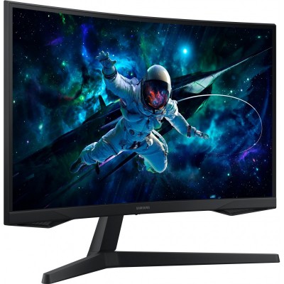 Монітор Samsung 27&quot; Odyssey G55C 2xHDMI, DP, VA, 2560x1440, 165Hz, 1ms