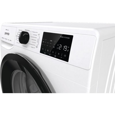 Пральна машина Gorenje фронтальна, 8кг, 1200, A+++, 55см, дисплей, інвертор, пара, Wi-Fi, білий
