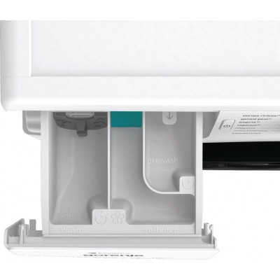 Пральна машина Gorenje фронтальна, 8кг, 1200, A+++, 55см, дисплей, інвертор, пара, Wi-Fi, білий