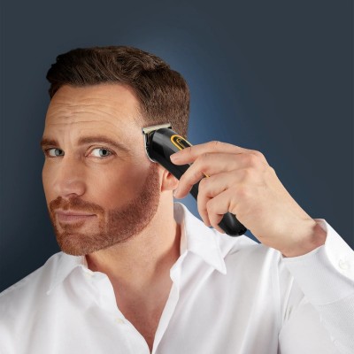 Тример Rowenta Sport Collection, для голови, носа, вух і тіла, мережа+акум., роторний мотор, насадок-8, чохол, титан.напил., чорно-жовтий Тример Rowenta Sport Collection, для голови, носа, вух і тіла, мережа+акум., роторний мотор, насадок-8, чохол, титан.напил., чорно-жовтий