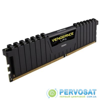 Модуль памяти для компьютера DDR4 16GB 2400 MHz Vengeance LPX Black CORSAIR (CMK16GX4M1A2400C14)