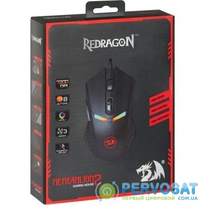 Мышка Redragon Nemeanlion 2 Black (70438)