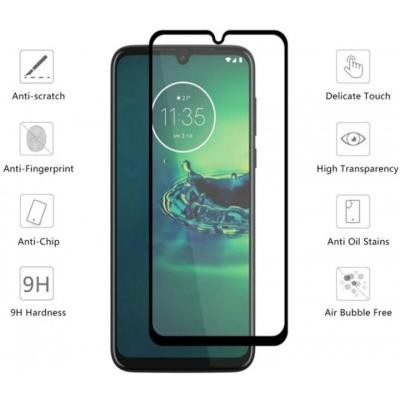 Скло захисне Drobak Motorola Moto G8 Plus (Black) (454543) (454543)