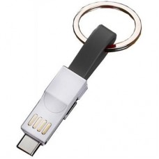 Дата кабель USB 2.0 AM to Lightning + Micro 5P + Type-C 0.13m black XoKo (SC-301-BK) Дата кабель USB 2.0 AM to Lightning + Micro 5P + Type-C 0.13m black XoKo (SC-301-BK)