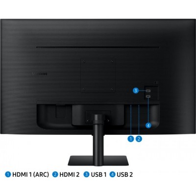 Монітор LCD 27" Samsung S27AM500NI, HDMI, BT, VA, MM, 920x1080, 60, 5ms