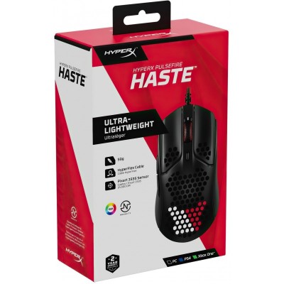 Миша HyperX Pulsefire Haste USB, Black