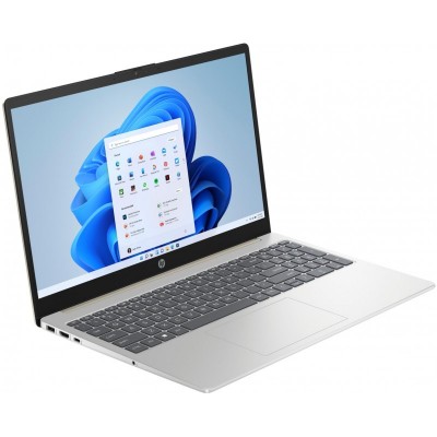 Ноутбук HP 15-fc0045ua 15.6" FHD IPS AG, AMD R5-7520U, 16GB, F512GB, UMA, DOS, золотистий