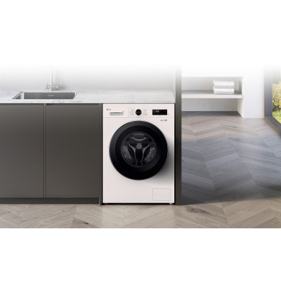 Пральна машина LG фронтальна, 7кг, 1200, A+++, 44см, дисплей, пара, інвертор, білий