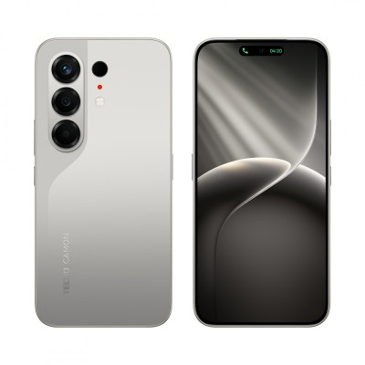 Смартфон TECNO Camon 50 (CN5) 6.78" 8/256ГБ, 2SIM, 6500мА•год, Nebula Titanium Смартфон TECNO Camon 50 (CN5) 6.78" 8/256ГБ, 2SIM, 6500мА•год, Nebula Titanium