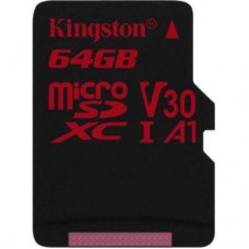 Карта пам'яті Kingston 64GB microSDXC class 10 UHS-I U3 (SDCR/64GBSP) Карта пам'яті Kingston 64GB microSDXC class 10 UHS-I U3 (SDCR/64GBSP)