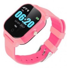 Дитячий GPS годинник-телефон GOGPS ME К23 рожевий