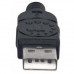 Дата кабель USB 2.0 AM to Mini 5P 1.8m Manhattan (333375)