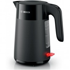 Електрочайник Bosch 1.7л, пластик, чорний Електрочайник Bosch 1.7л, пластик, чорний