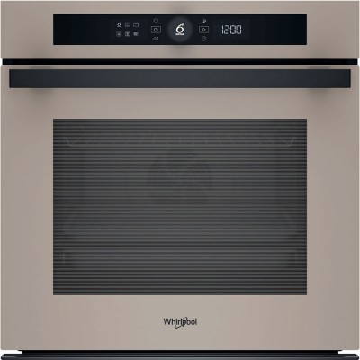 Духова шафа Whirlpool електрична, 73л, A+, дисплей, конвекція, телескопічні напрямні, бежевий