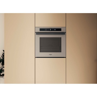 Духова шафа Whirlpool електрична, 73л, A+, дисплей, конвекція, телескопічні напрямні, бежевий