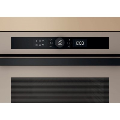 Духова шафа Whirlpool електрична, 73л, A+, дисплей, конвекція, телескопічні напрямні, бежевий
