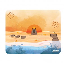 Килимок для миші 2E CAPYBARRA, S(250x200x2мм), жовтий