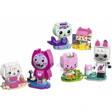 Конструктор LEGO Gabby's Dollhouse Друзі-коти Ґаббі з кубиків