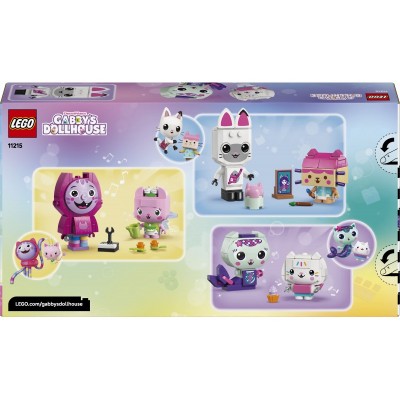 Конструктор LEGO Gabby's Dollhouse Друзі-коти Ґаббі з кубиків