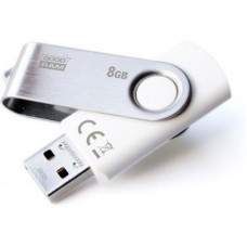 USB флеш накопичувач GOODRAM 8GB Twister White USB 2.0 (UTS2-0080W0R11)
