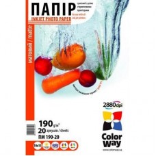 Папір ColorWay A4 (ПМ190-20) (PM190020A4) Папір ColorWay A4 (ПМ190-20) (PM190020A4)