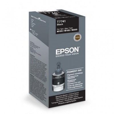 Контейнер с чернилами EPSON 774 black M100/M105/M200 (C13T77414A)