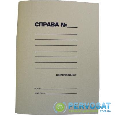 Папка-скоросшиватель Buromax А4, carton 0,35мм, "Справа" (BM.3335)
