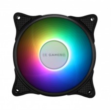 Корпусний вентилятор 2E GAMING (F120IR-ARGB), 120мм, 3+3pin 5V Aura, білі лопаті, чорна рамка, inner LED Корпусний вентилятор 2E GAMING (F120IR-ARGB), 120мм, 3+3pin 5V Aura, білі лопаті, чорна рамка, inner LED