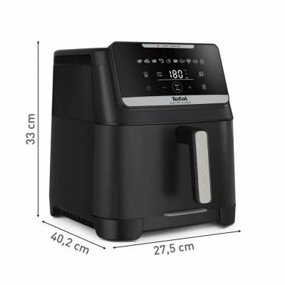 Мультипіч Tefal Easy Fry Silence XXL, 1800Вт, чаша-7л, сенсорне керув., 10 програм, пластик, чорний Мультипіч Tefal Easy Fry Silence XXL, 1800Вт, чаша-7л, сенсорне керув., 10 програм, пластик, чорний