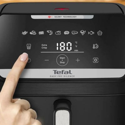 Мультипіч Tefal Easy Fry Silence XXL, 1800Вт, чаша-7л, сенсорне керув., 10 програм, пластик, чорний Мультипіч Tefal Easy Fry Silence XXL, 1800Вт, чаша-7л, сенсорне керув., 10 програм, пластик, чорний