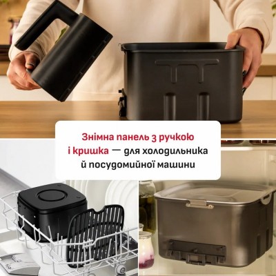 Мультипіч Tefal Easy Fry Silence XXL, 1800Вт, чаша-7л, сенсорне керув., 10 програм, пластик, чорний Мультипіч Tefal Easy Fry Silence XXL, 1800Вт, чаша-7л, сенсорне керув., 10 програм, пластик, чорний