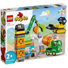 Конструктор LEGO DUPLO Town Будівельний майданчик Конструктор LEGO DUPLO Town Будівельний майданчик