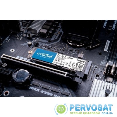 Твердотiльний накопичувач SSD M.2 Crucial 500GB NVMe PCIe 3.0 x4 P2 2280