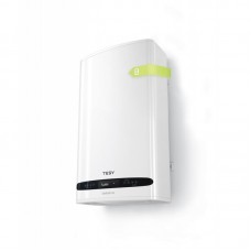 Водонагрівач електр. TESY Bellislimo Dry плаский GCR 502724D E31 EC, 50л, 2,4кВт, сухий тен, ун. монтаж, електр. кер-ння, B, білий