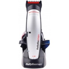 Набір для стрижки Babyliss, для голови, вусів, бороди,носа і тіла, мережа+акум., насадок-10, сріблястий