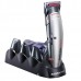 Набір для стрижки Babyliss, для голови, вусів, бороди,носа і тіла, мережа+акум., насадок-10, сріблястий