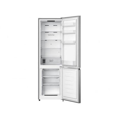 Холодильник з нижн. мороз. камерою Gorenje, 180х55х55см, 2 двері, 188(67)л, А+, NoFrost Plus, Зона св-ті, Сірий