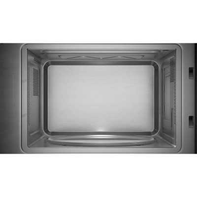 Мікрохвильова піч Bosch вбудована, 20л, електр. керув., 800Вт, дисплей, чорний/нержавіюча сталь