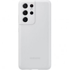 Чохол до моб. телефона Samsung Silicone Cover Samsung Galaxy S21 Ultra Light Gray (EF-PG998TJEGRU) Чохол до моб. телефона Samsung Silicone Cover Samsung Galaxy S21 Ultra Light Gray (EF-PG998TJEGRU)